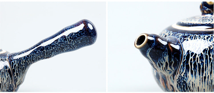 Kiln Transformation Side-Handle Teapot