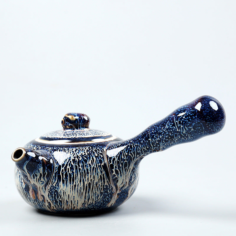 Kiln Transformation Side-Handle Teapot