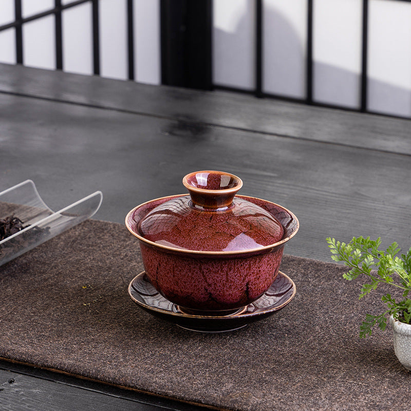 Kiln Transformation Three Harmony Gaiwan