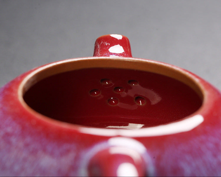 Kiln Transformation Antique-Style Teapot