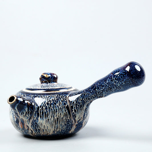Kiln Transformation Side-Handle Teapot