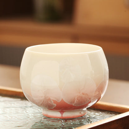 Crystalline Glaze Two-Tone Cup