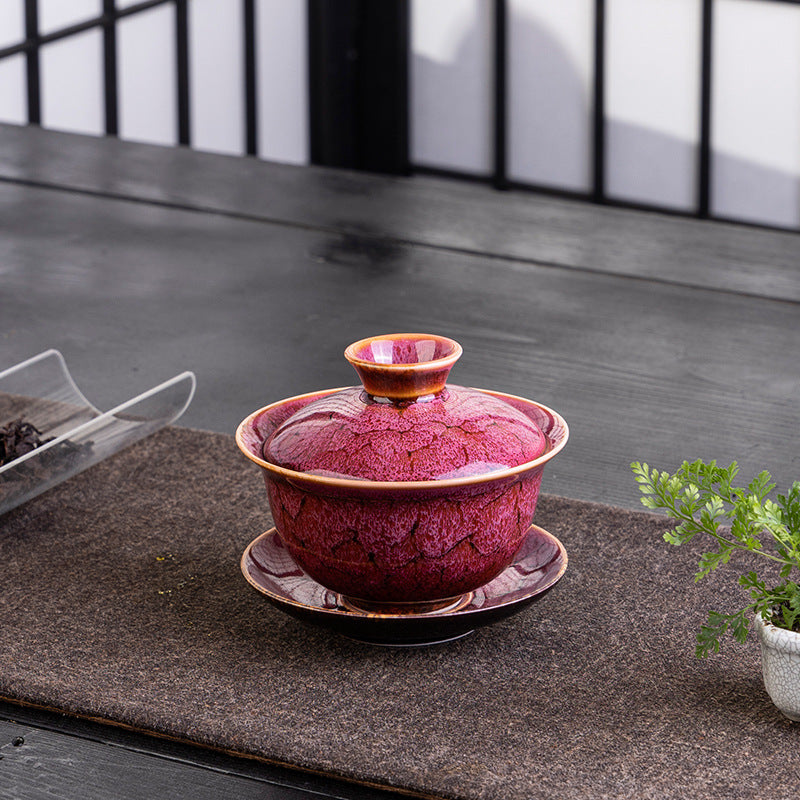 Kiln Transformation Three Harmony Gaiwan